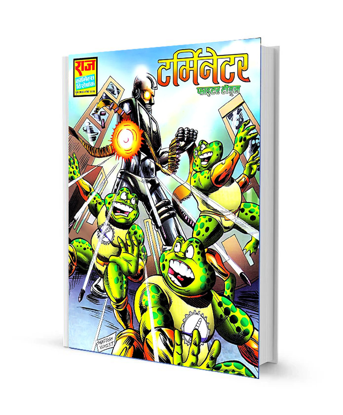 Terminator Fighter Toads Raj comics Free Comics books free Download in Hindi
