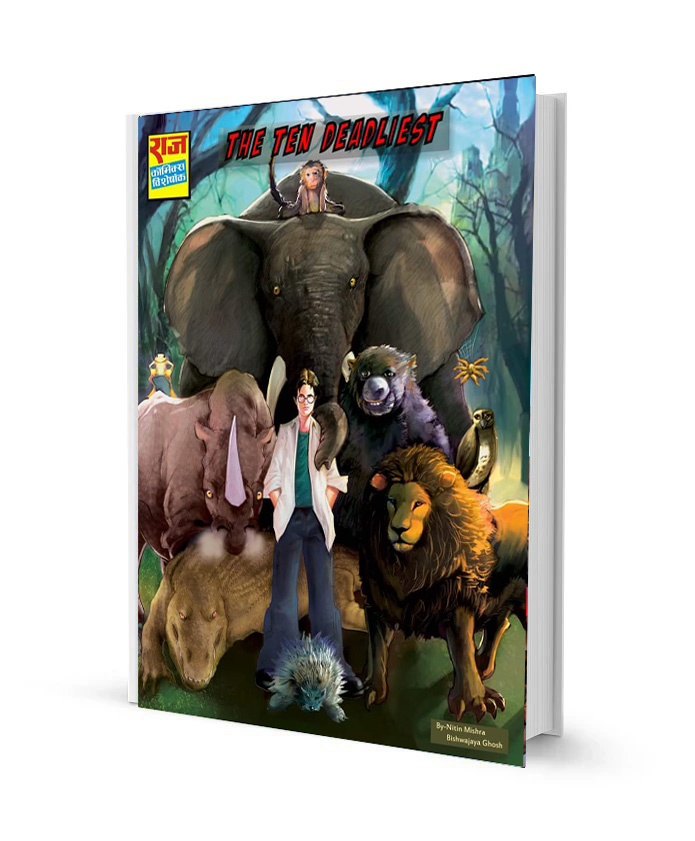 The Ten Deadliest latest Raj Comics PDF Free Download